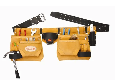 Cotton/Leather Tool Pouches